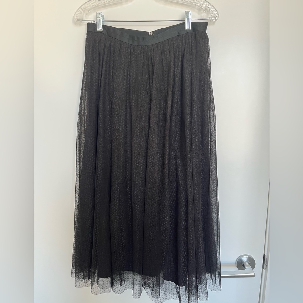 Needle & Thread Black Tulle Skirt, UK size 10, US Size 6, NWT